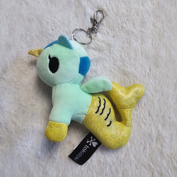 Tokidoki Mermicorno Series 5 Sea Green Turtle Collectible Keychain Clip-On - Picture 2 of 4